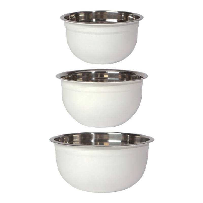 Stainless Steel Mixing Bowl Set of 3