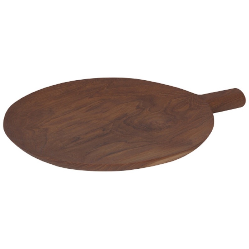 Teak Wood Paddle Tray – Large