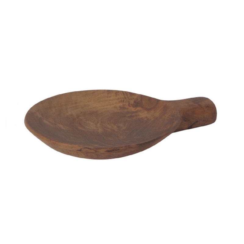 Teak Wood Paddle Tray – Small