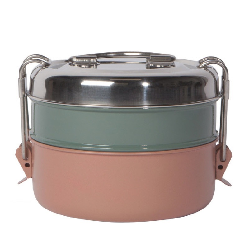 Tiffin 2-Tier Food Container – Clay
