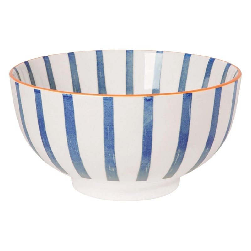 6 Citrus Burst Stamped Bowl