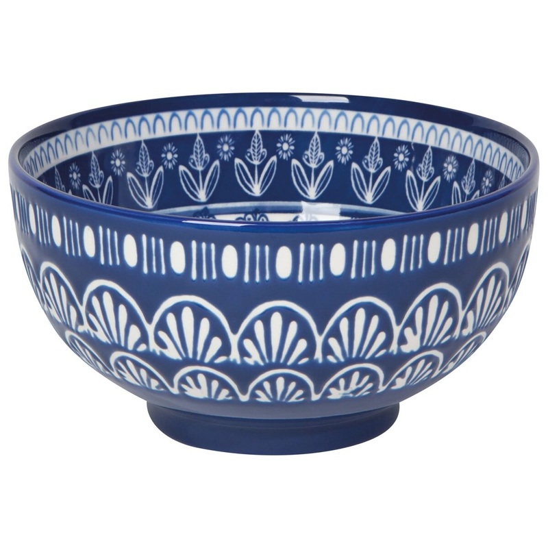 6 Porto Stamped Bowl Medium