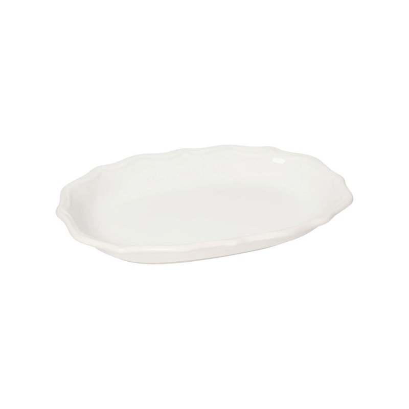 9.5 in Ivory Provence Platter