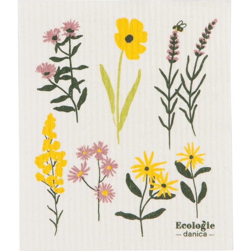 Bees & Blooms Swedish Dish Cloth