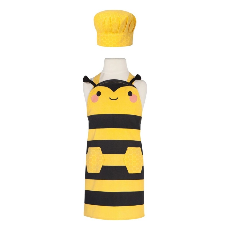 Bumblebee Daydream Kid’s Apron & Hat Set