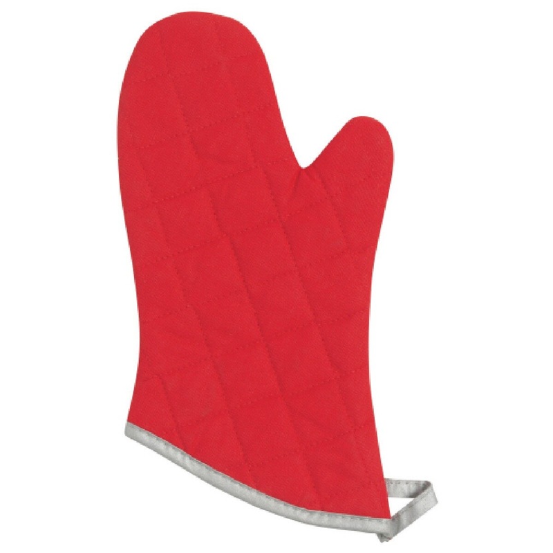 Flameguard 13 Oven Mitt – Red