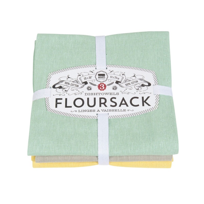 Flour Sack Towels – Jade/Moonstruck/Zest