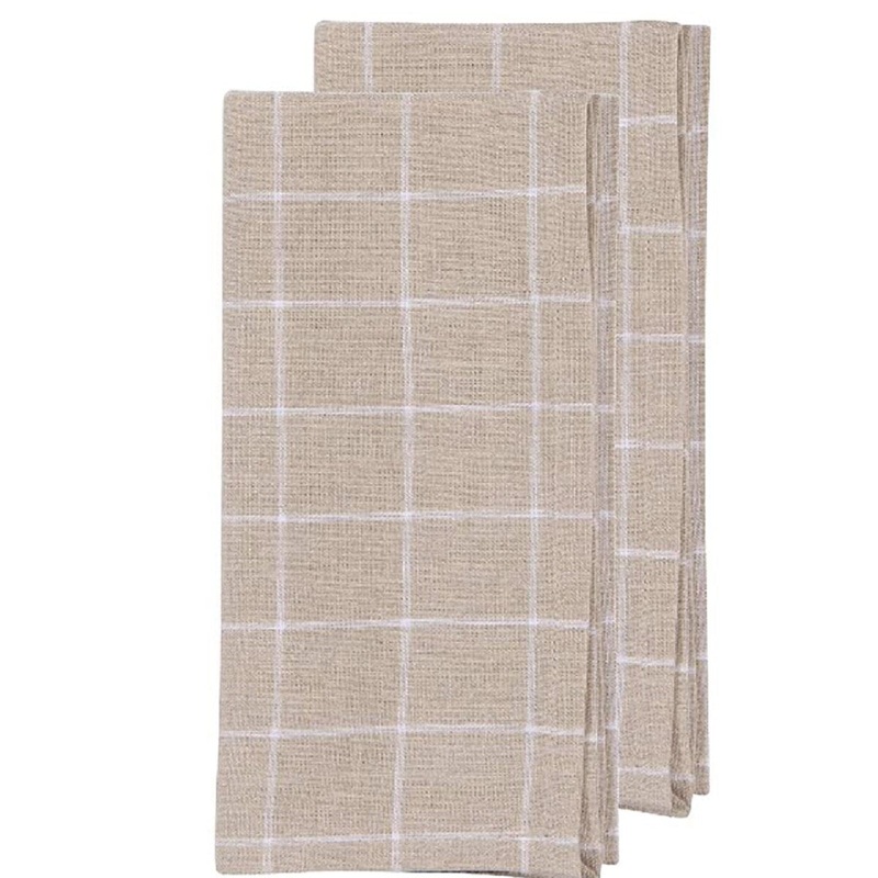 Graph Paper Check Design Denman Linen Napkins