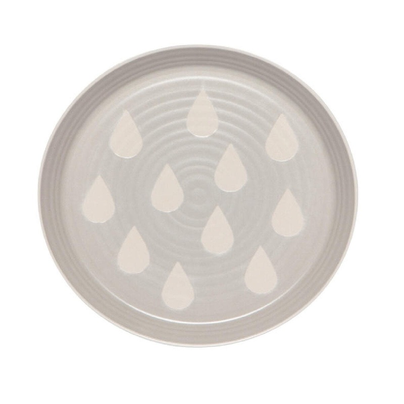 Gray Imprint Side Plate