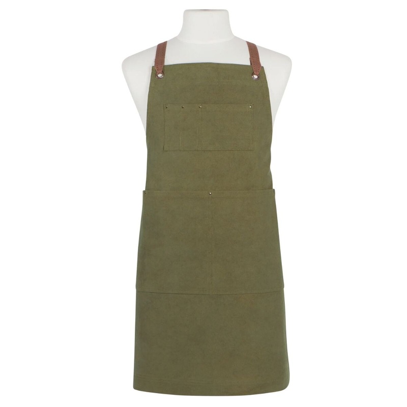 Mason Apron|Olive Branch|Midnight|Brown|Grey