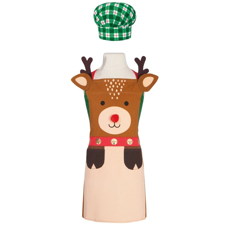 Rudolph Daydream Kid’s Apron & Hat Set