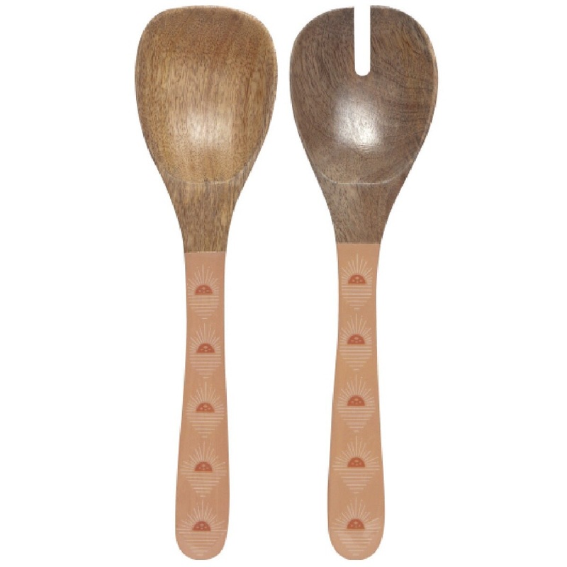 Soleil Mango Wood Server Set
