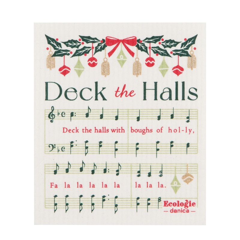 Swedish Dish Cloth- Christmas Carol