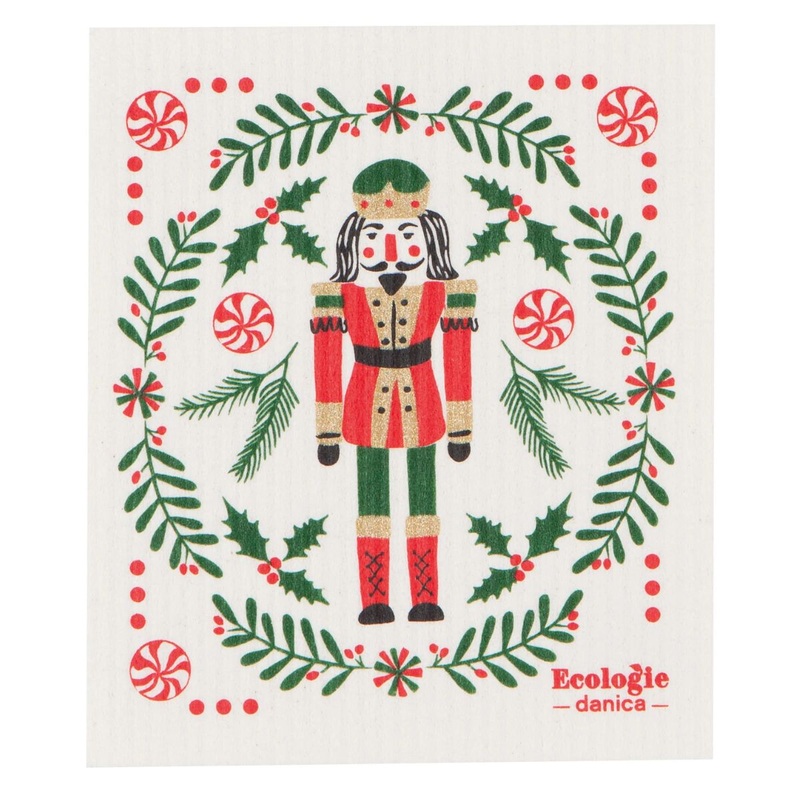 Swedish Dish Cloth- Nutcracker