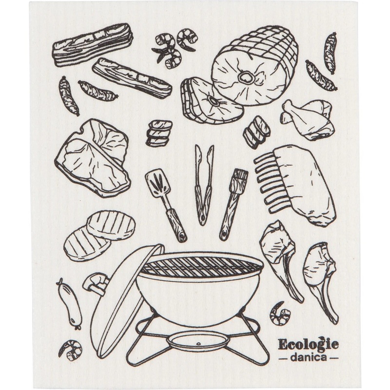 Swedish Dish Cloth- On the Grill