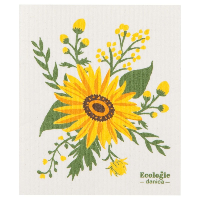 Swedish Dish Cloth – Sunflower Splendor