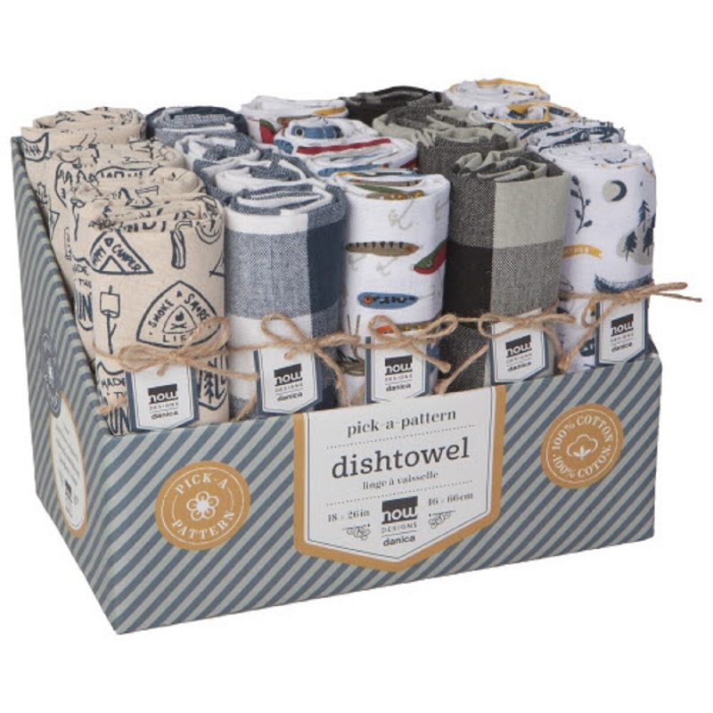 20-pc Lodge Tea Towel Set