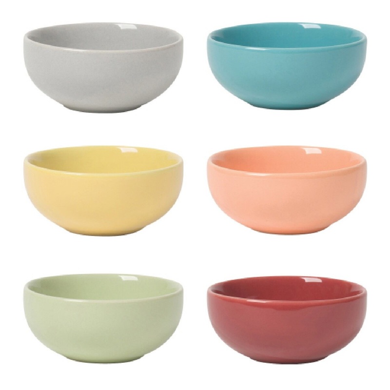 Canyon Ceramic Pinch Bowls – Set of 6