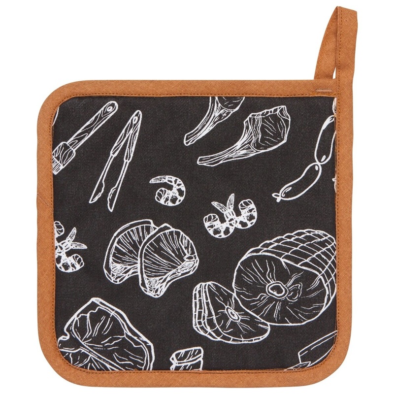 Chef on the Grill Pot Holder