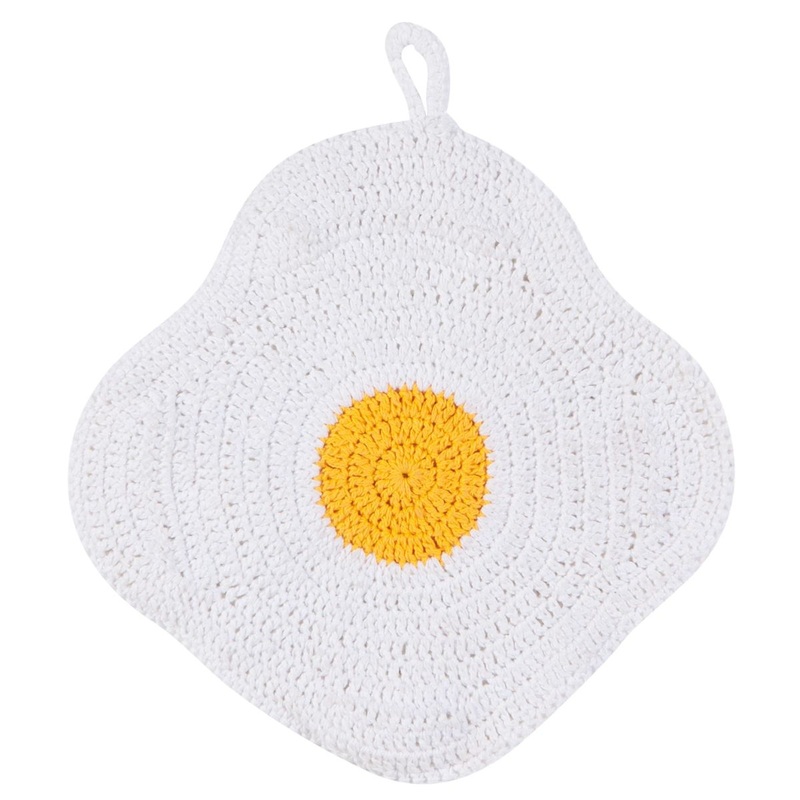 Eggs Crochet Trivet