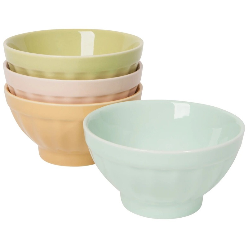Flora Ice Cream Bowls Set