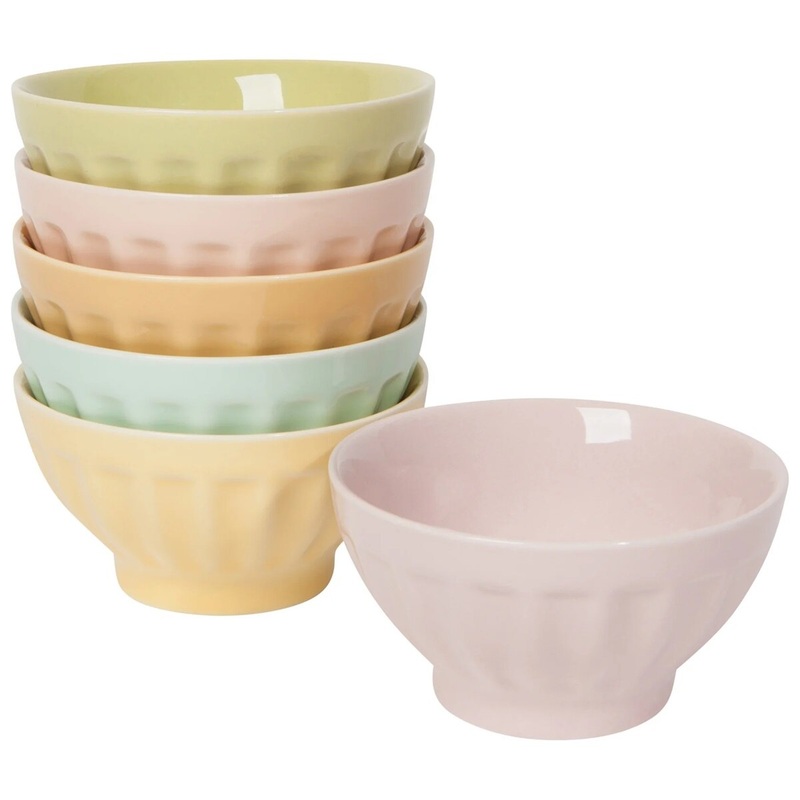 Flora Sundae Bar Pinch Bowls Set