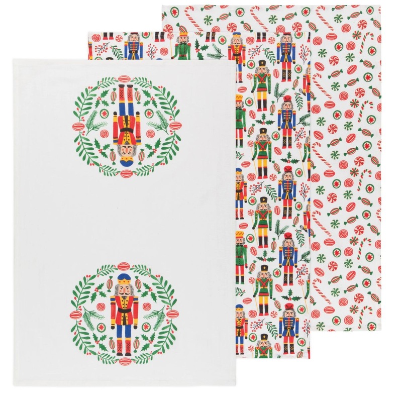 Nutcracker Bakers Floursack Tea Towel