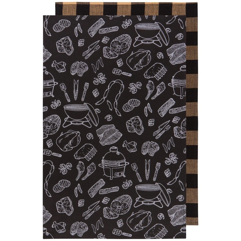On the Grill Tea Towel