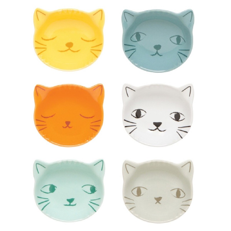 Purrfect Pinch Bowl – Set of 6