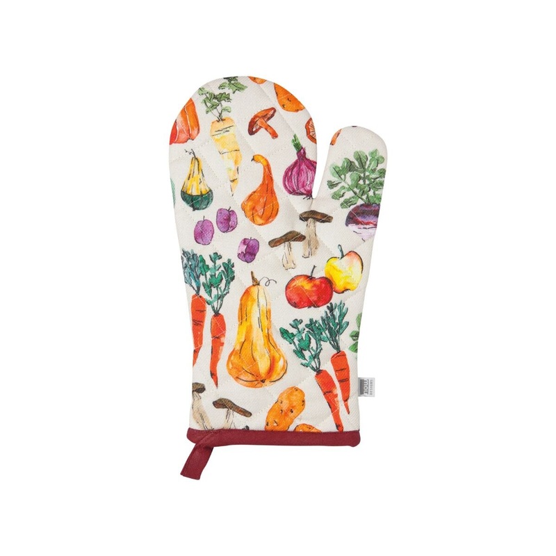 Veggie Stand Spruce Oven Mitt