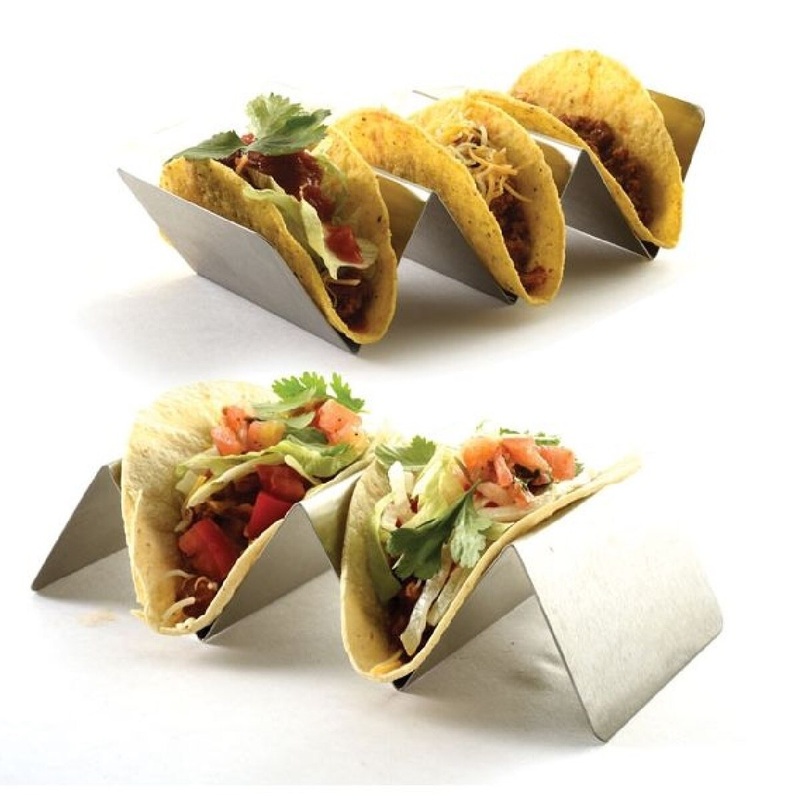NorPro Stainless Steel Taco Rack – Set of 2