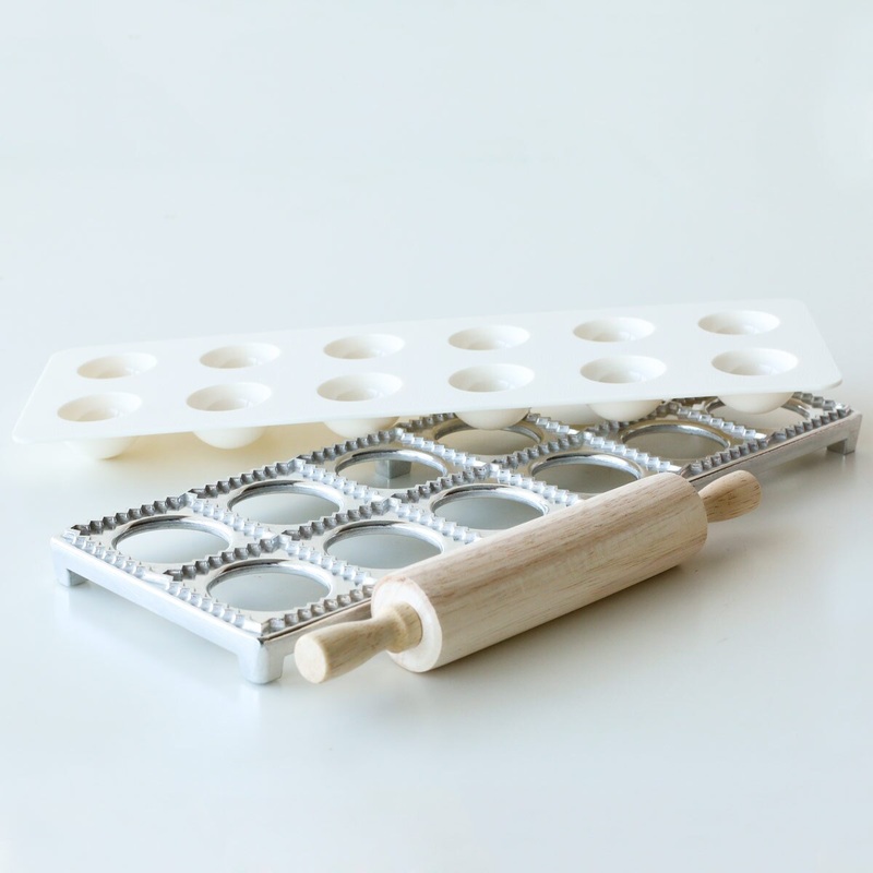 Ravioli Maker With Rolling Pin