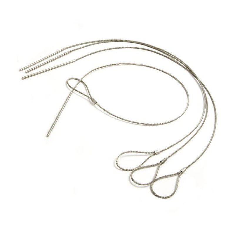 Stainless Steel Flexible Skewers – Set of 4