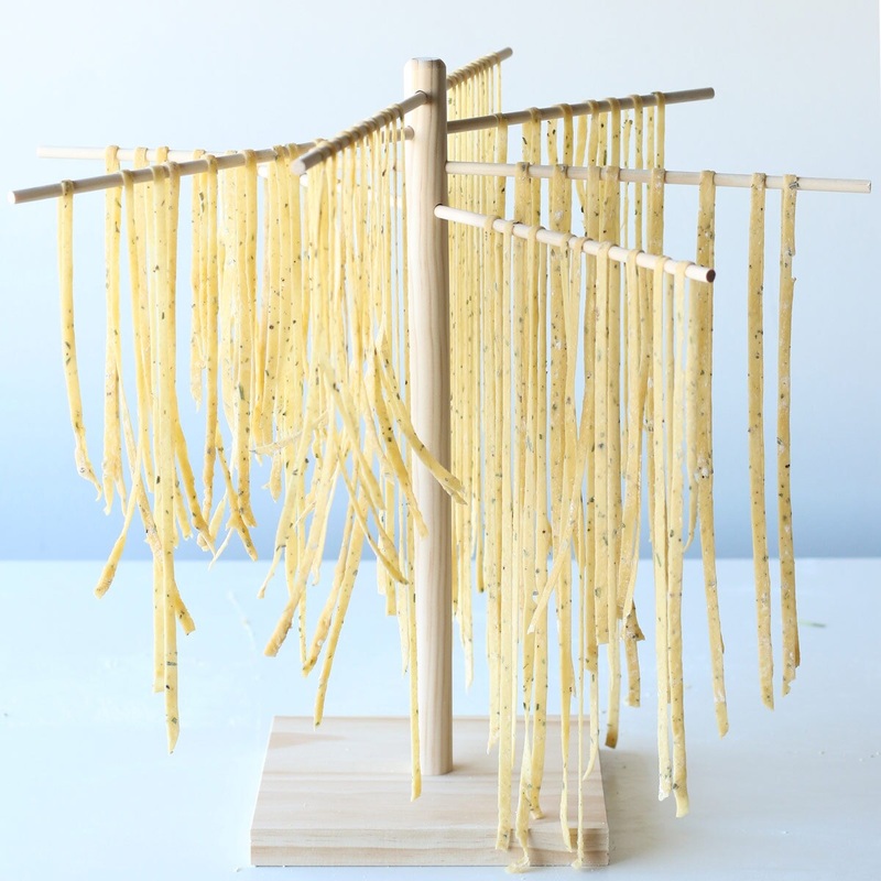 Wooden Pasta Drying Rack