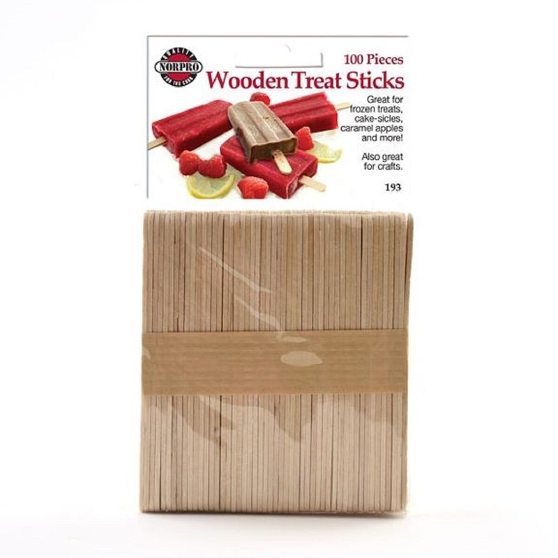Wooden Treat Sticks – 100 Count