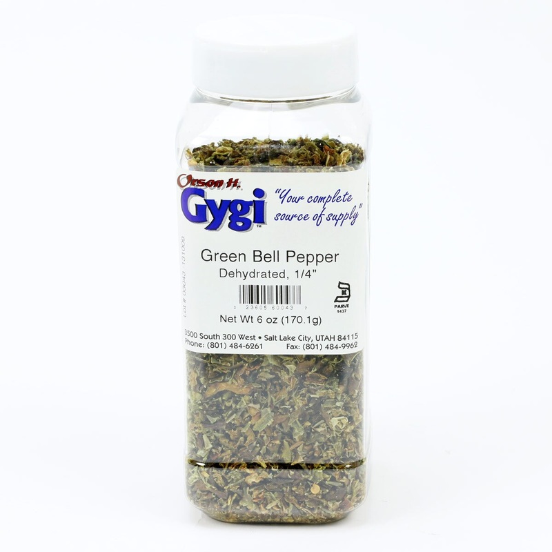 1/4 Green Bell Pepper