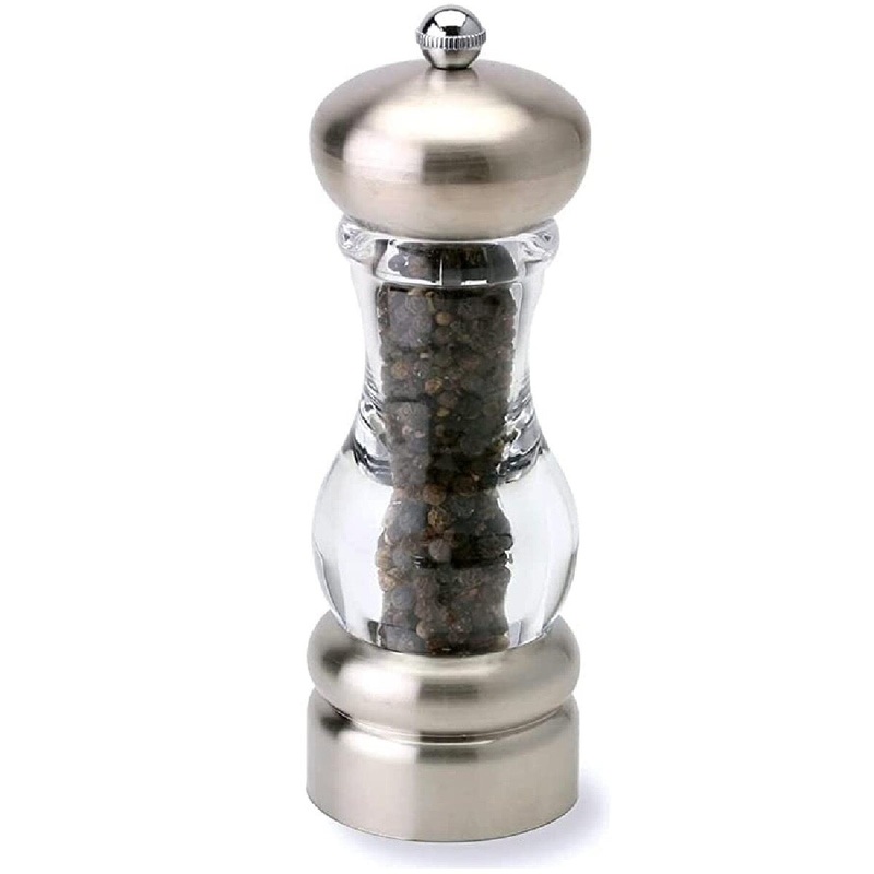 7 Clear Mercury Salt/Pepper Mills