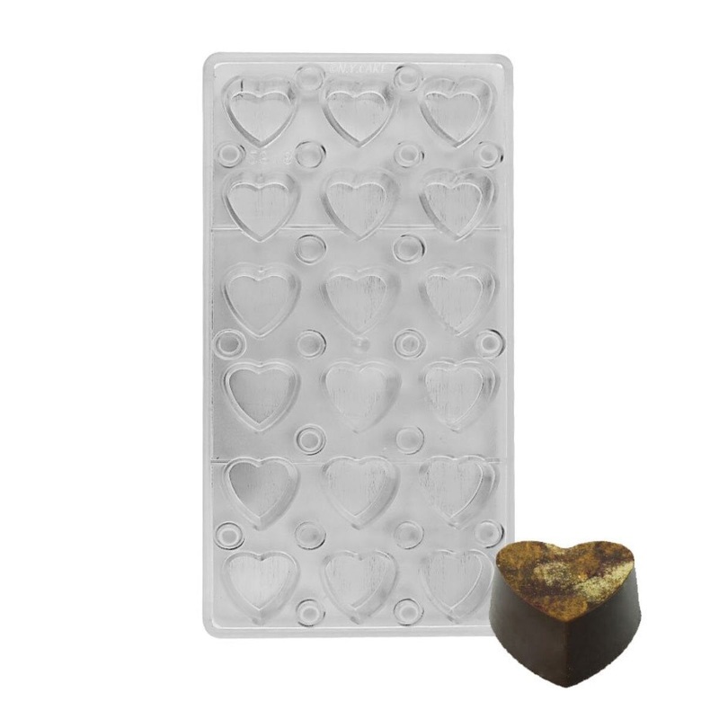Heart Magnetic Chocolate Mold