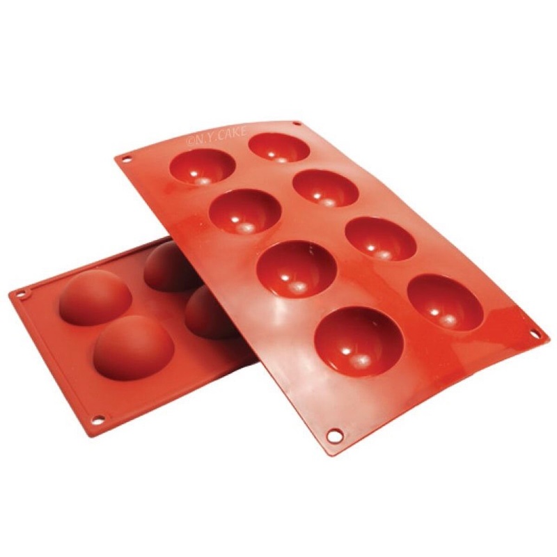 Hemisphere 1 Oz. Silicone Baking Mold