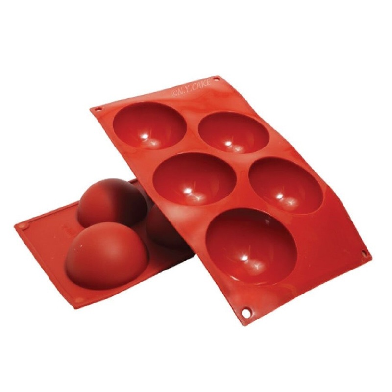 Hemisphere 4 Oz. Silicone Baking Mold