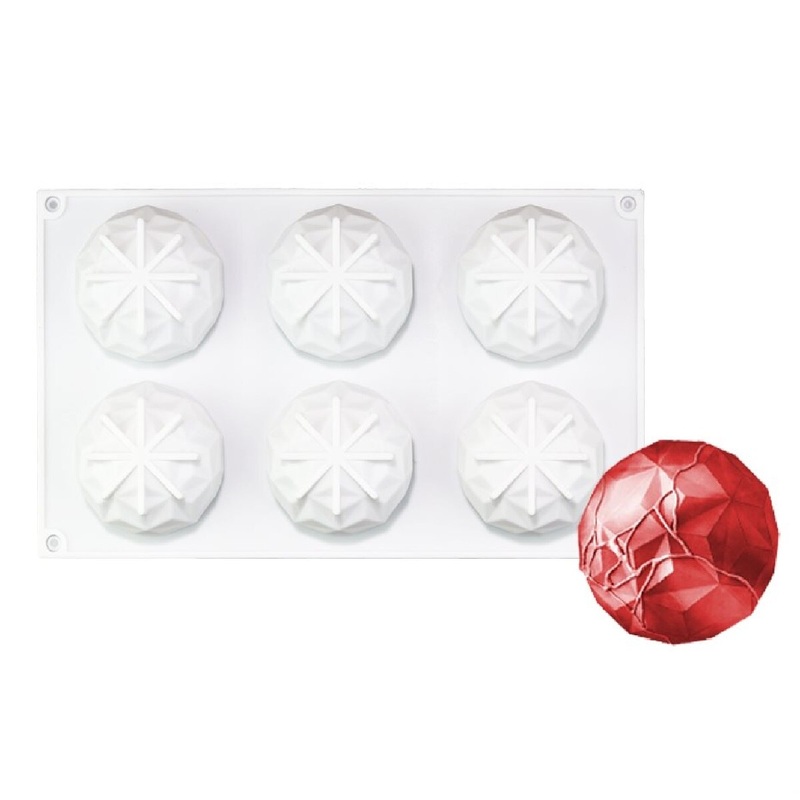 Hemisphere Gem Silicone Baking Mold