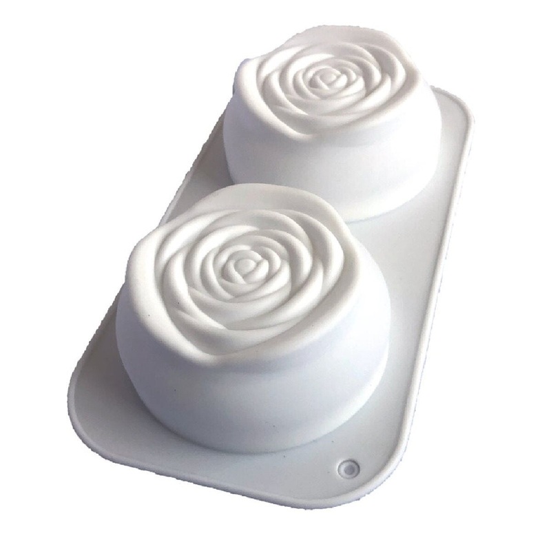 Large Rose Silicone Baking Mold