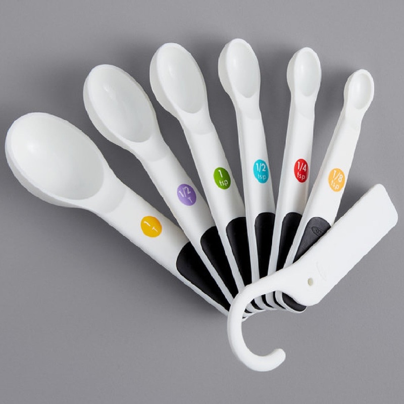 OXO 6-Piece Measuring Spoon Set – White