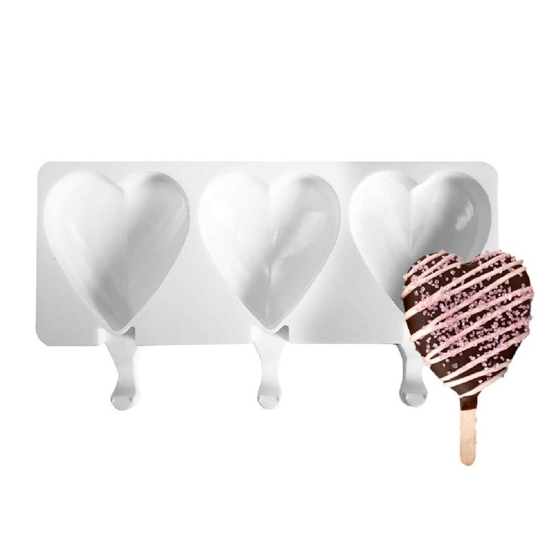 Silicone Ice Pops Mold – Hearts