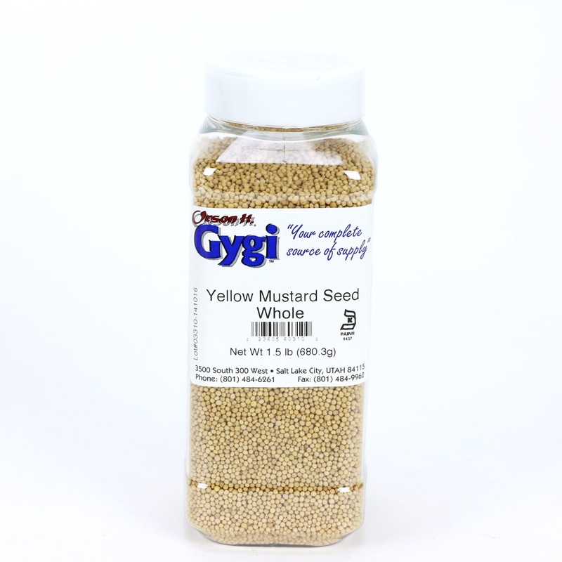 Whole Yellow Mustard Seed