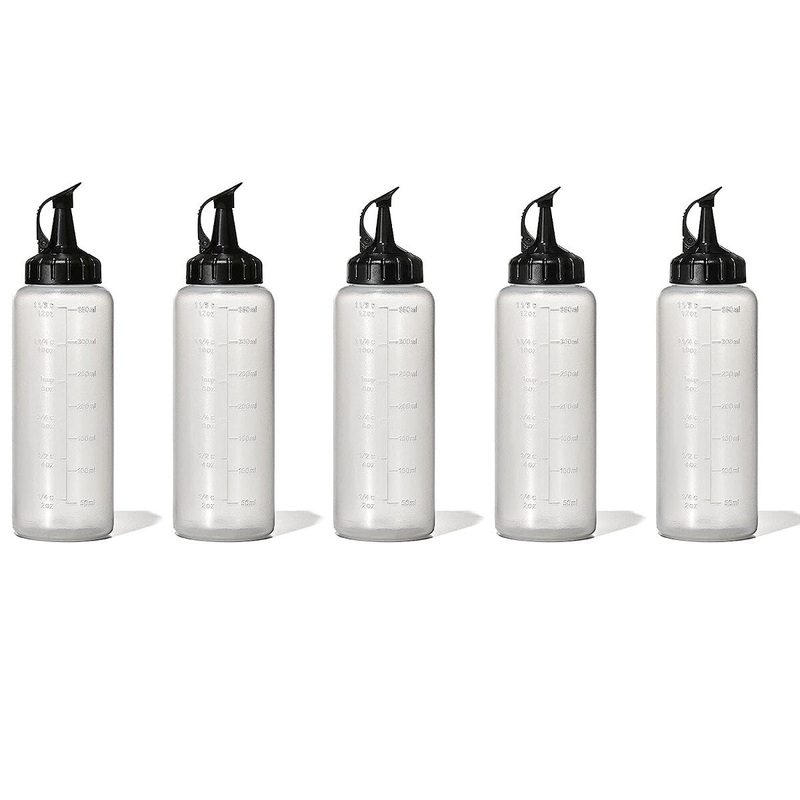 12 oz Squeeze Bottles Chefs Set