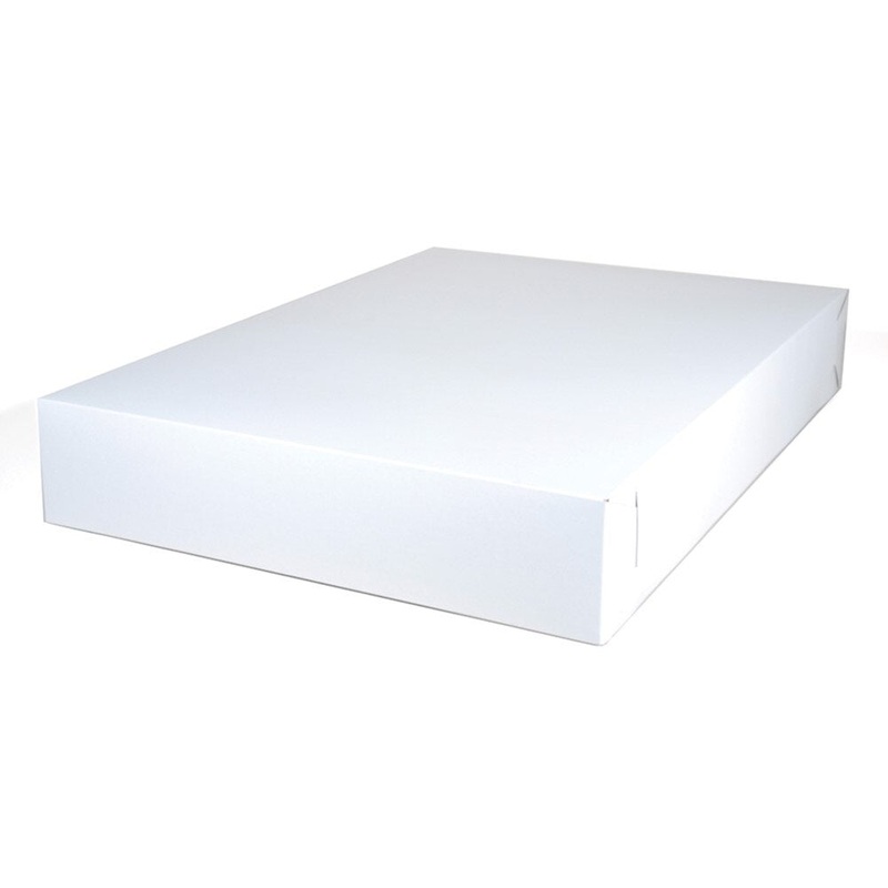Cake Box 26 x 18 x 4 – Full Size – Each (2 Piece)