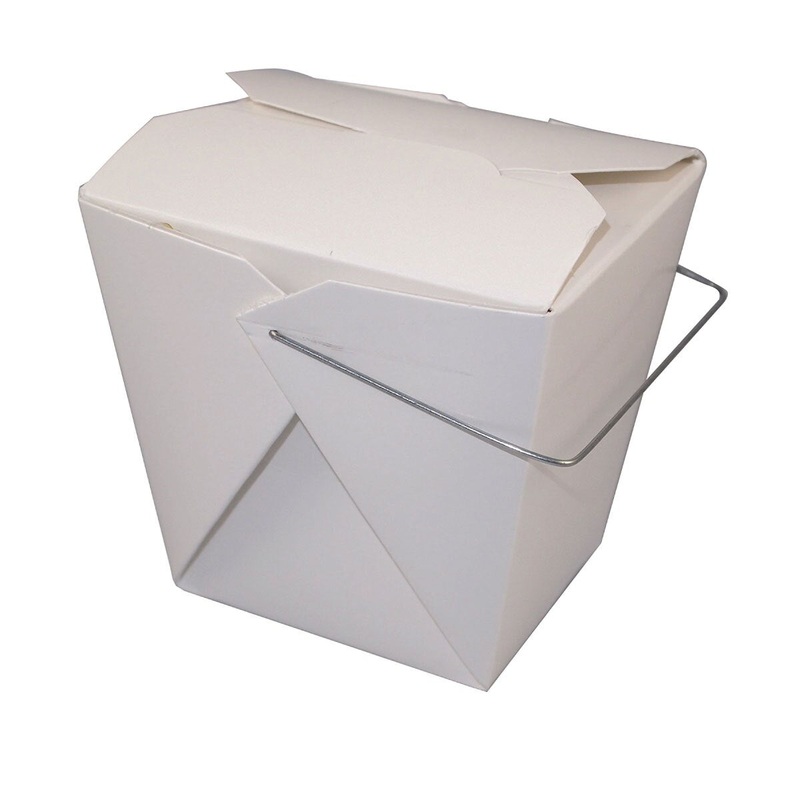 1 Quart White Food Pail – 50 Ct.