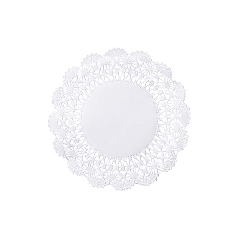 4 Linen Doilies