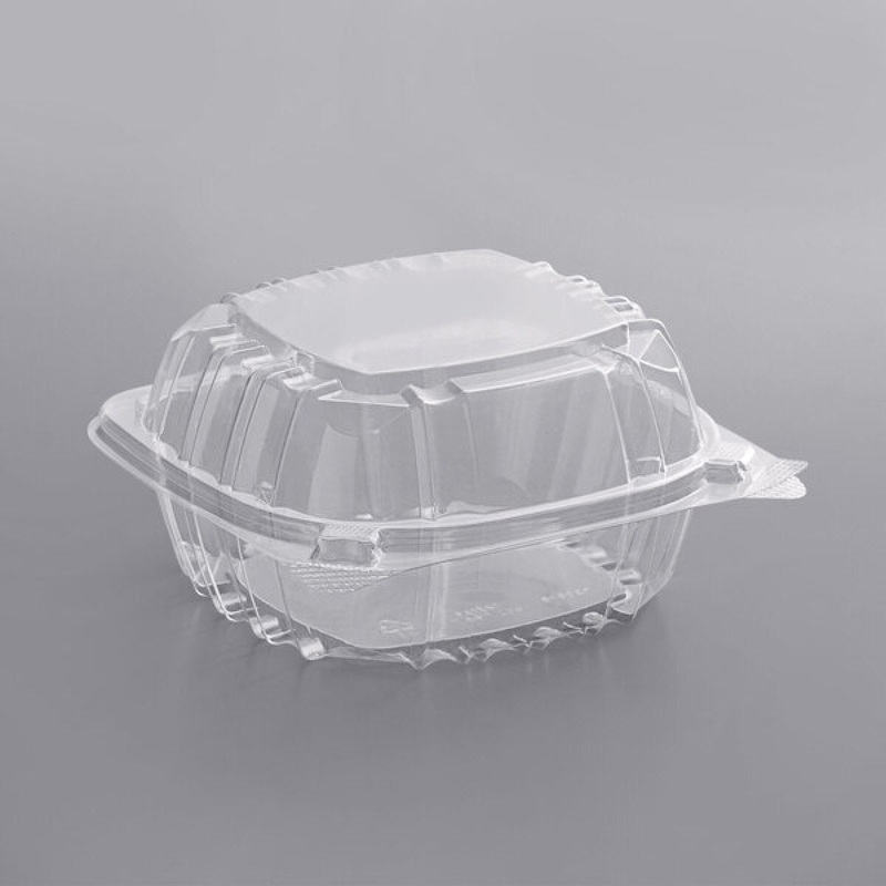 5 Plastic Hinged Container